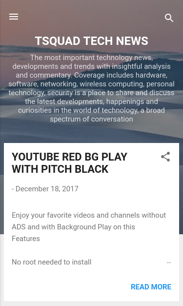 Mobile view
