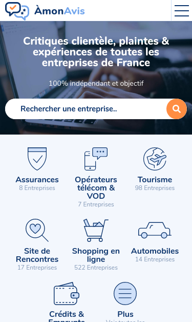 Mobile view