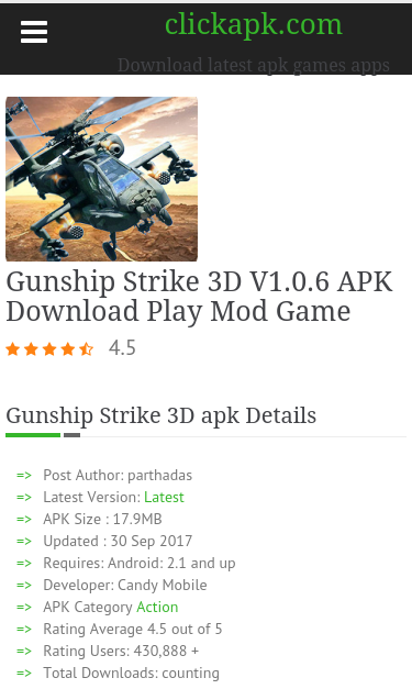 Mobile view
