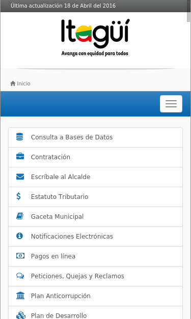 Mobile view