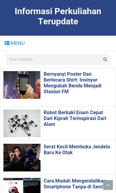 Mobile view