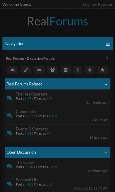 Mobile view