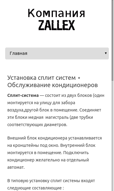 Mobile view