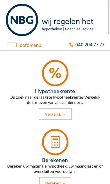 Mobile view