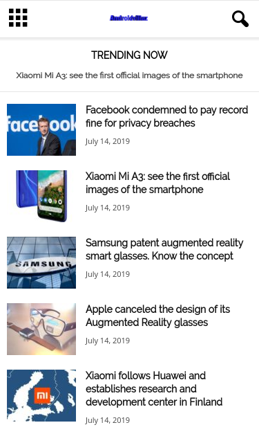 Mobile view