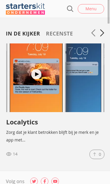 Mobile view