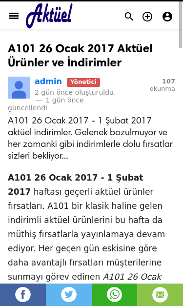 Mobile view
