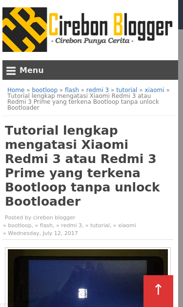 Mobile view