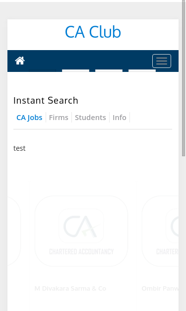 Mobile view