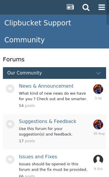 Mobile view