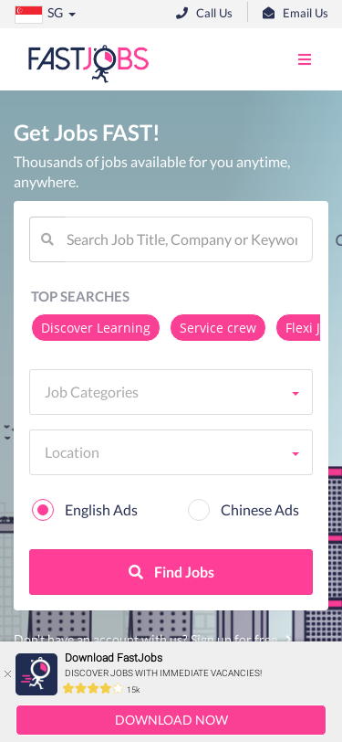 Mobile view