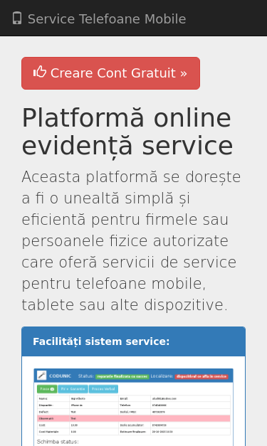 Mobile view