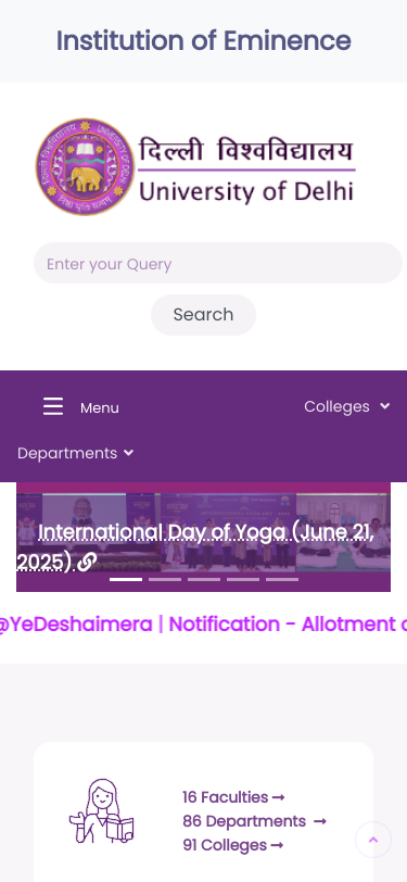 Mobile view