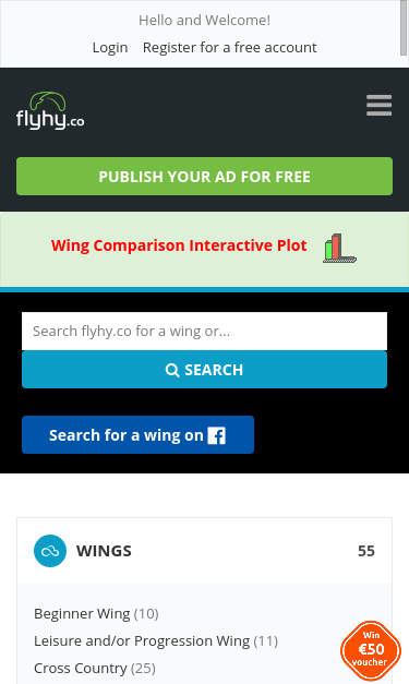 Mobile view