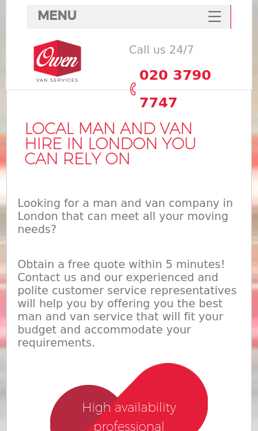 Mobile view