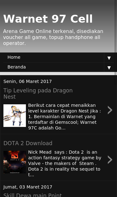 Mobile view