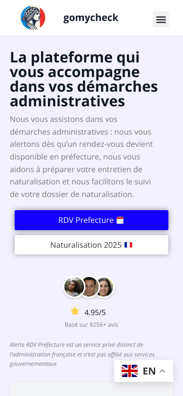 Mobile view