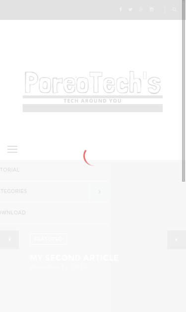 Mobile view