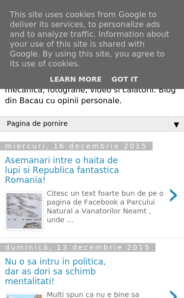 Mobile view