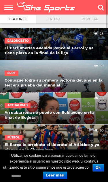 Mobile view