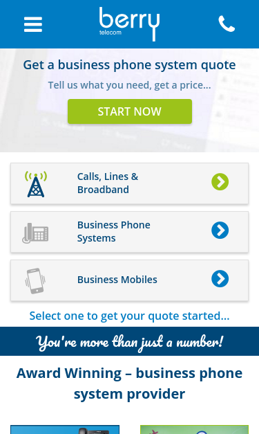Mobile view