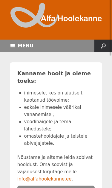 Mobile view