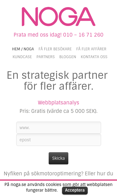 Mobile view