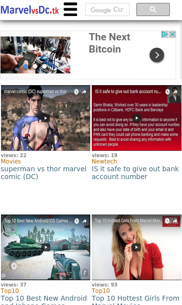 Mobile view