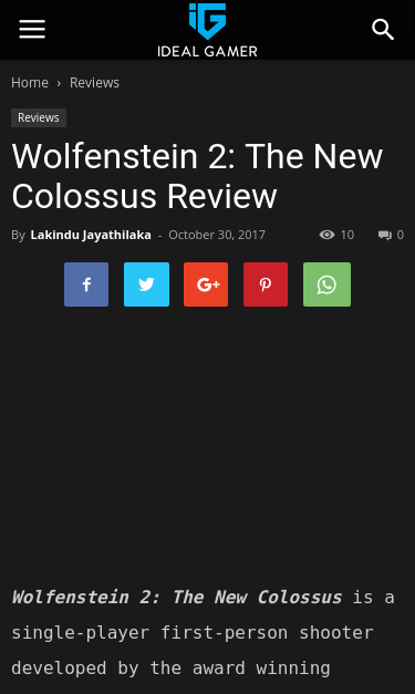 Mobile view