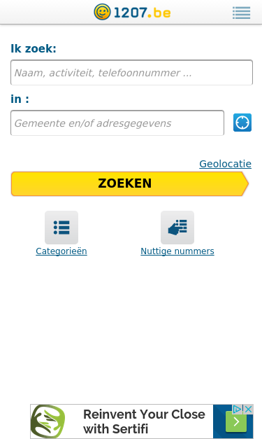 Mobile view