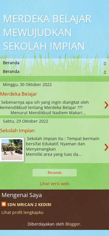 Mobile view