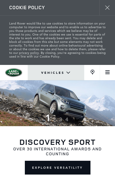 Mobile view