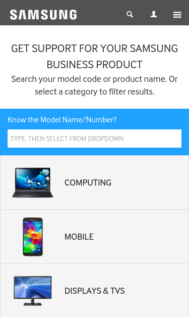 Mobile view