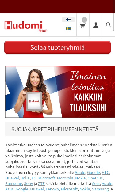 Mobile view