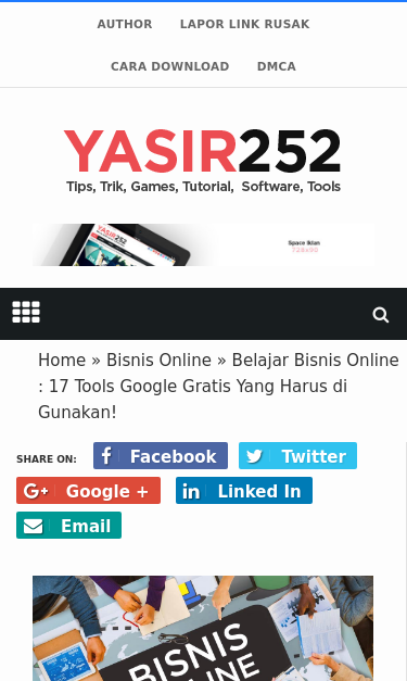 Mobile view