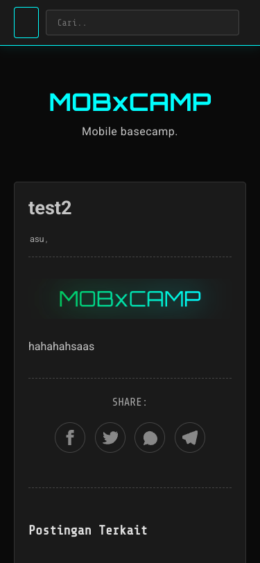 Mobile view