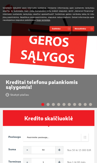 Mobile view