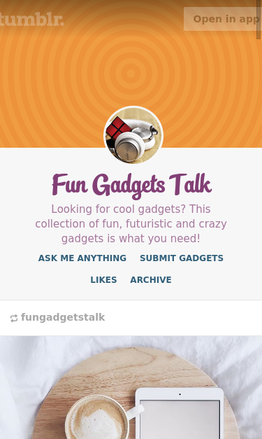 Mobile view