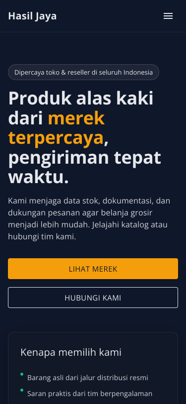 Mobile view