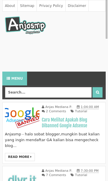 Mobile view