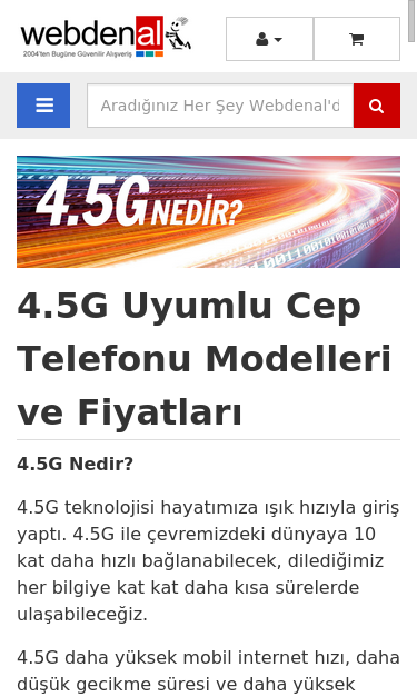 Mobile view