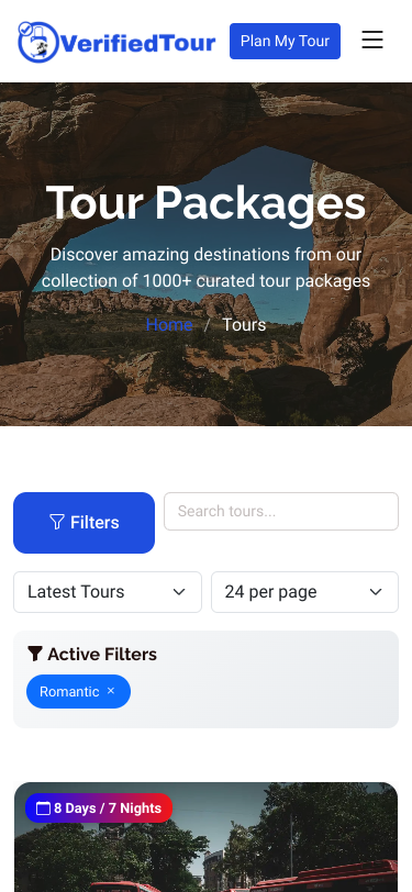 Mobile view