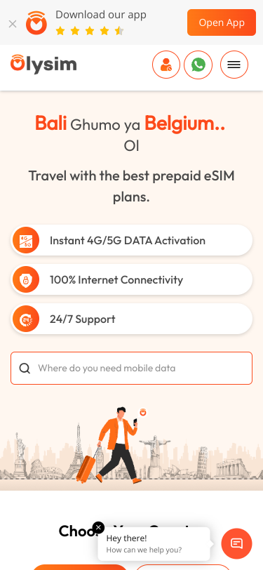 Mobile view