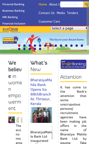 Mobile view