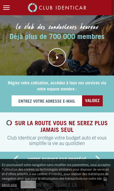 Mobile view