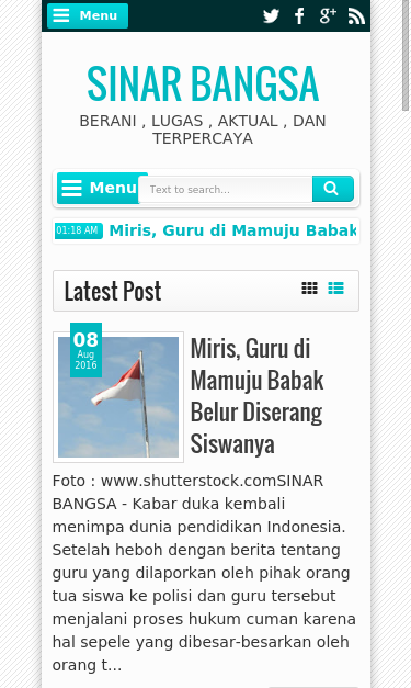 Mobile view