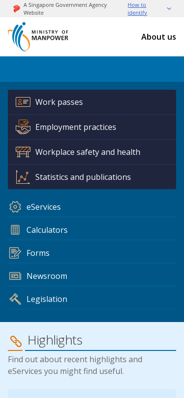 Mobile view