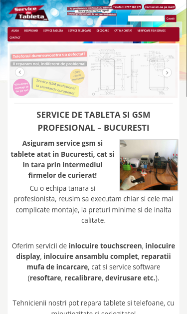 Mobile view