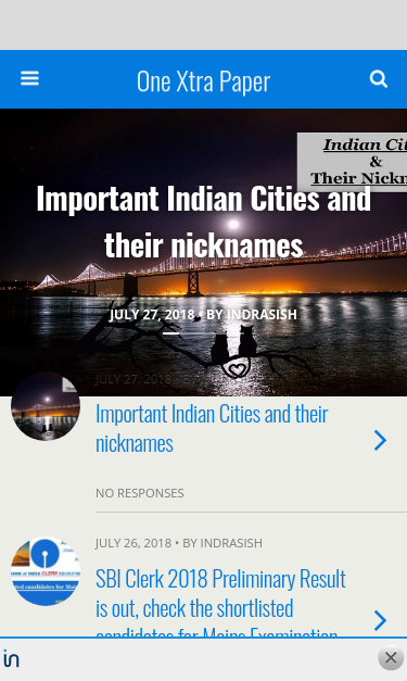 Mobile view