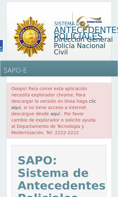 Mobile view